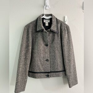 Pendleton Women's Gray Wool‎ Jacket size 4